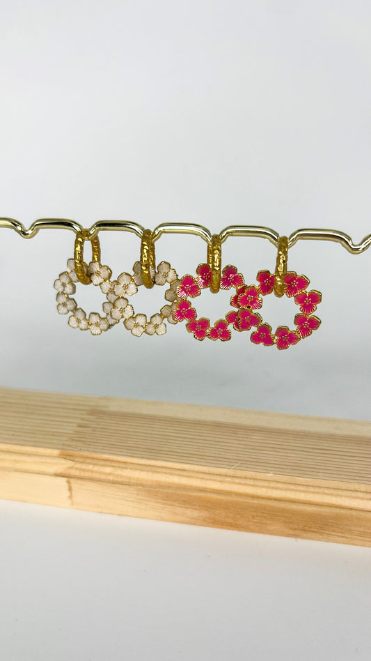 Flowers | Boucles d'oreilles